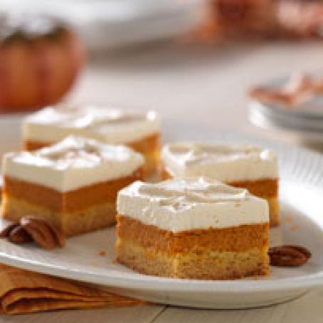 Maple-Pumpkin Pie Bars