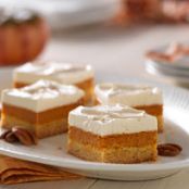 Maple-Pumpkin Pie Bars