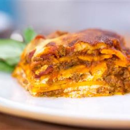 Sweet Potato Lasagna, Low-Calorie Gluten-Free