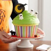 Halloween Giant Cupcake