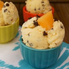 Sugar Kiss Melon Chocolate Chip Ice Cream Recipe