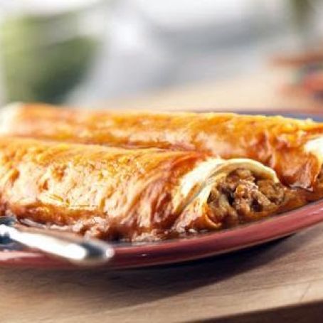 Easy Beef Enchiladas