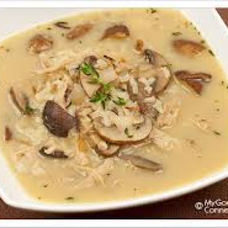 Turkey Mushroom Soup