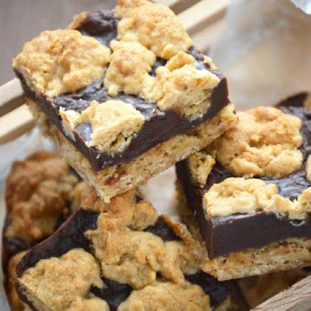 bars - oatmeal fudge bars