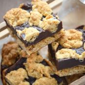 bars - oatmeal fudge bars