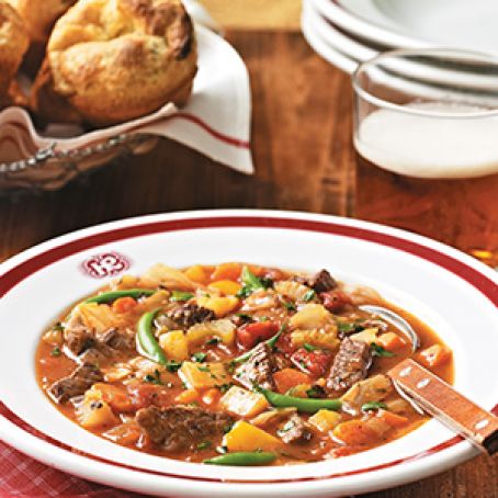 Old-Fashioned Vegetable Beef Soup