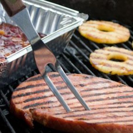 Apricot Glazed Ham