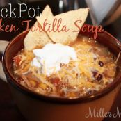 Chicken Tortilla Soup - Slow Cooker