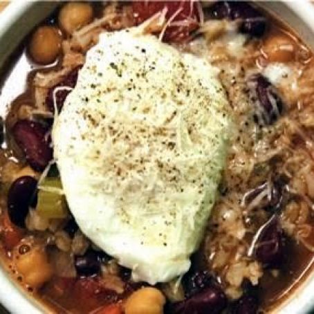 Bean and Farro Soup