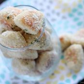Garlic Parmesan And Cinnamon Sugar Pretzel Bites