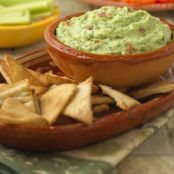 Guacamole With Pita Chips
