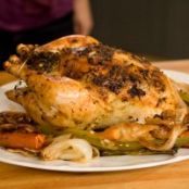 Roasted Chicken with Lemon, Garlic, and Thyme