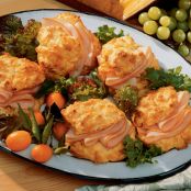 Cheddar Cheese Scone Sandwiches