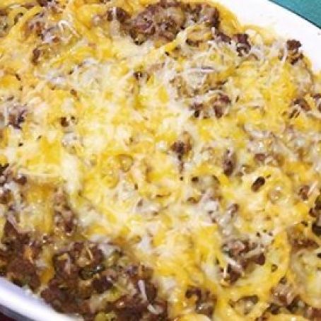 Cheeseburger Spaghetti