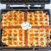 Waffle Iron Hash Browns