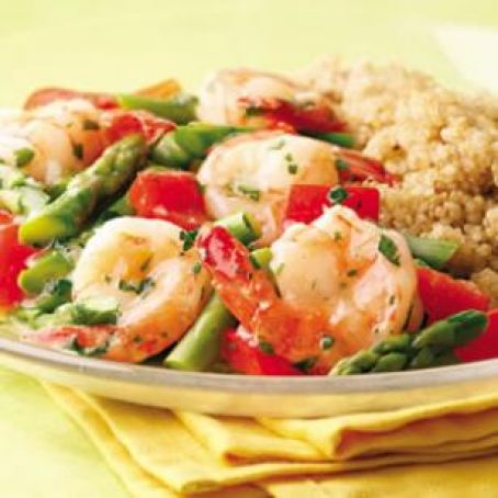 Lemon-Garlic Shrimp & Vegetables