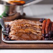 Wine-Braised Brisket with Tart Cherries