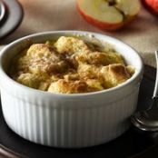 Apple Biscuit Custards