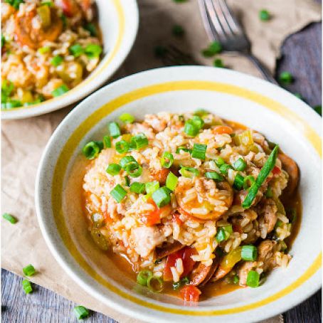 Pressure Cooker Sausage Jambalaya