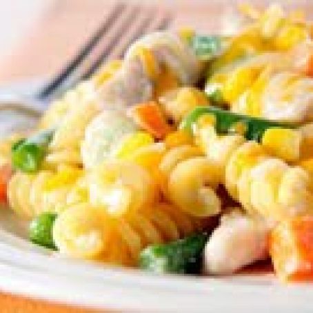 Creamy Chicken Pasta Toss