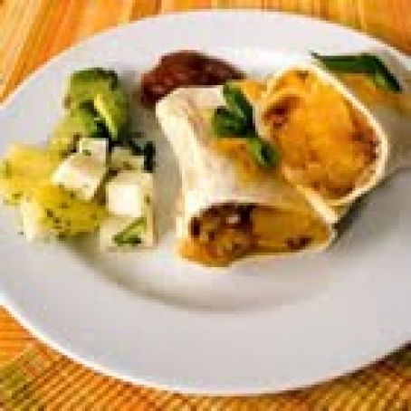 Addictive Sweet Potato Burritos