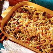 Creamy Chicken and Spaghetti Bake