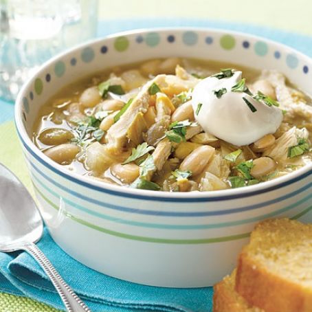 Quick-Fix White Chicken Chili