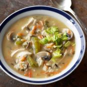Wild Rice and Chicken Soup