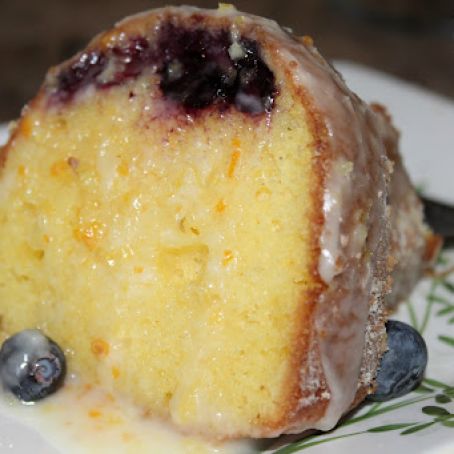 Aunt Mary's Lemon Jello Pound Cake