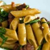 Sausage and Arugula Penne