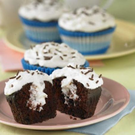 Cream-Filled Cupcakes