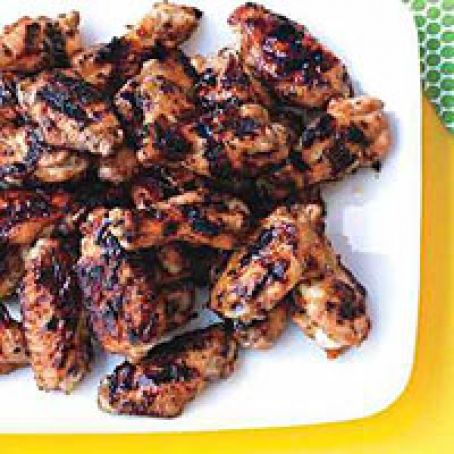 Chicken Wings with Jala-Peach Sauce