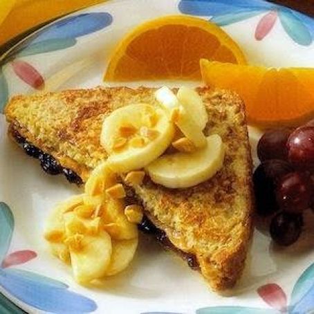 Peanut Butter & Jelly French Toast