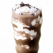 Double Chocolate-Marshmallow Milkshakes