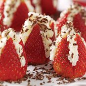 Heavenly Filled Strawberries