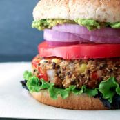 Quinoa and White Bean Burger