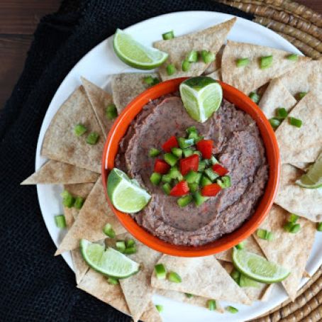 Smoky Jalapeno Black Bean Dip
