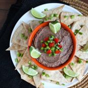Smoky Jalapeno Black Bean Dip