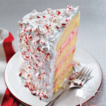 Peppermint Ice-Cream Cake