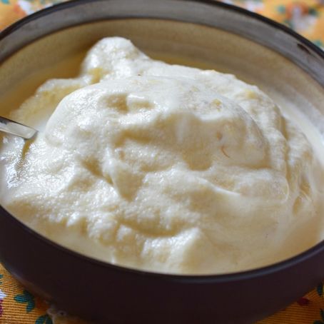 Homemade Banana  Ice Cream