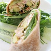 Chipotle Lobster and Avocado Wrap