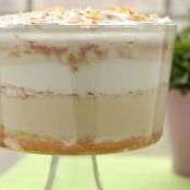 Tres leches coconut cake trifle
