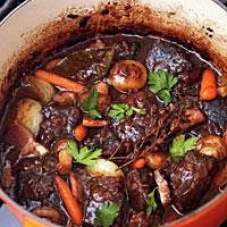 Beef Stew in Red Wine Sauce
