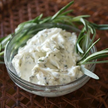 Whipped Rosemary Goat Cheese