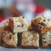 Dried Apricot and Cranberry Coffee Cake
