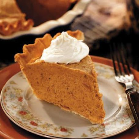 Pumpkin Chiffon Pie