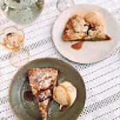 Apple Crostada with Brown Butter Streusel