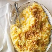 Triple Mash with Horseradish Bread Crumbs Recipe