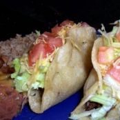 AUTHENTIC MEXICAN STYLE SHREDDED BEEF TACOS