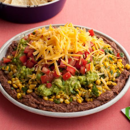 Healthier 5-Layer Mexican Dip